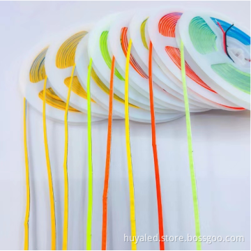 4mm Flexible COB LED Strip Light 5V 12V 24V 480LEDs Red Blue Orange Pink Purple White